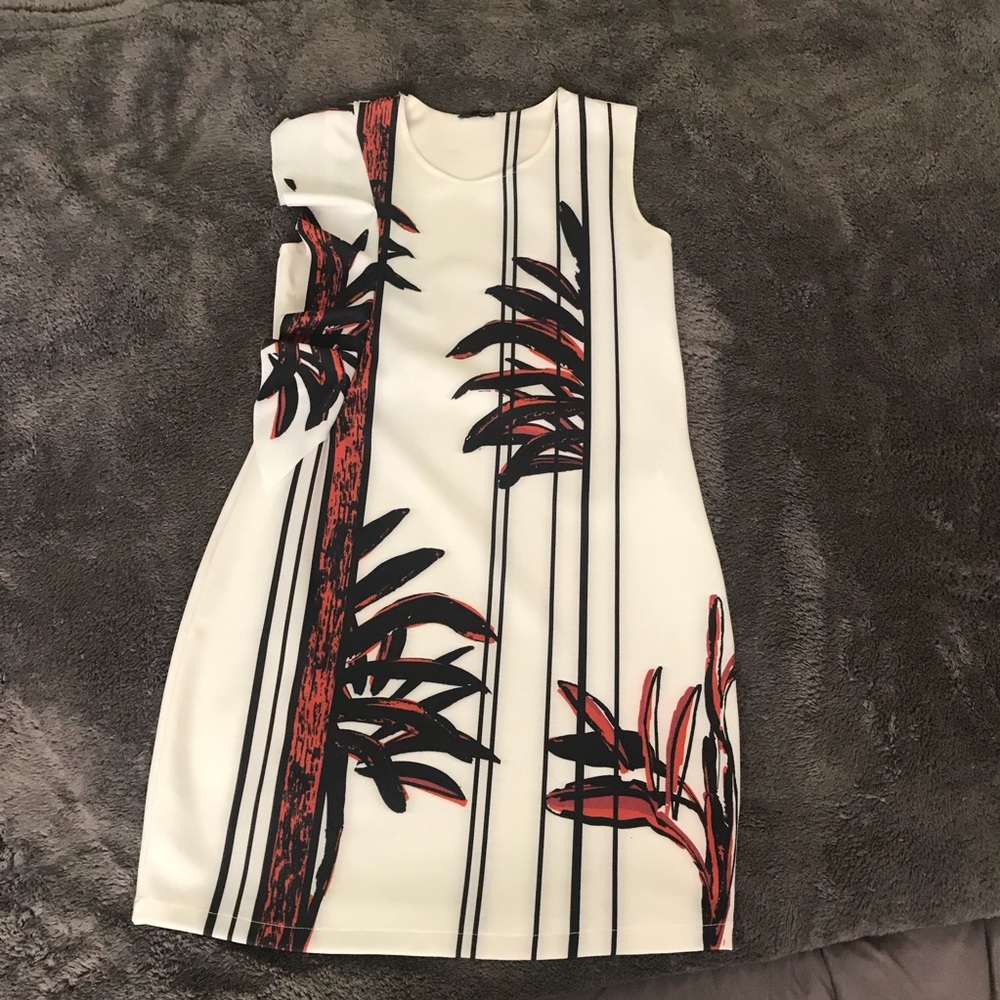 Zara Square Dress w/ shoulder accent!